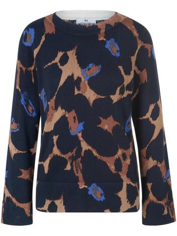 Пуловер с круглым вырезом