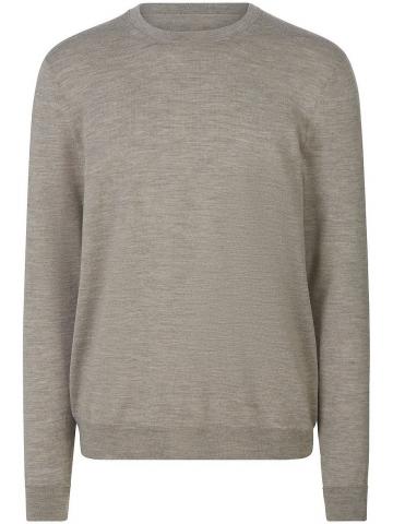 Пуловер с круглым вырезом