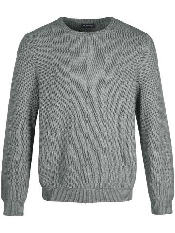 Пуловер с круглым вырезом