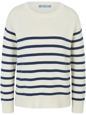 Пуловер с круглым вырезом