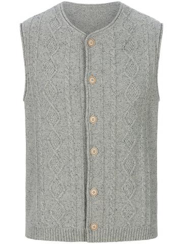 Вязаная жилетка