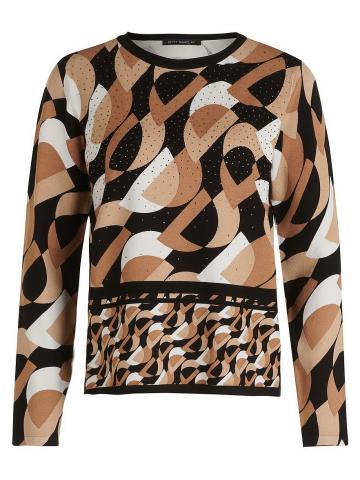 Пуловер с круглым вырезом