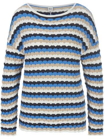 Пуловер с круглым вырезом