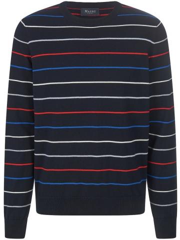 Пуловер с круглым вырезом