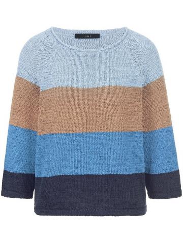 Пуловер с круглым вырезом