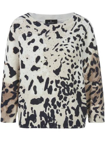 Пуловер с круглым вырезом