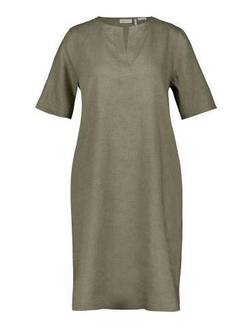 Льняное платье