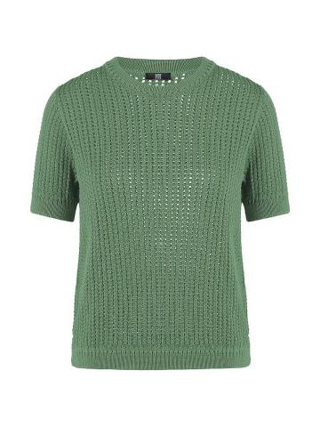 Пуловер с круглым вырезом