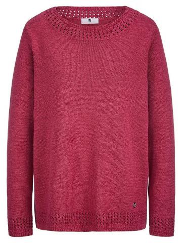 Пуловер с круглым вырезом