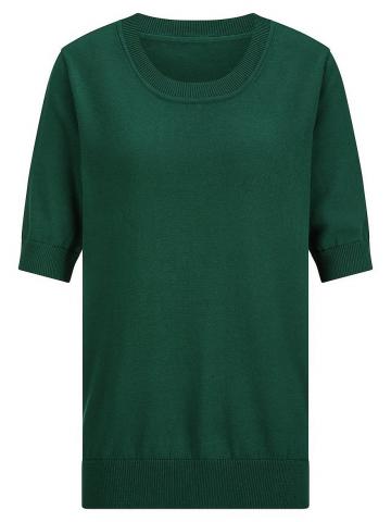 Пуловер с круглым вырезом