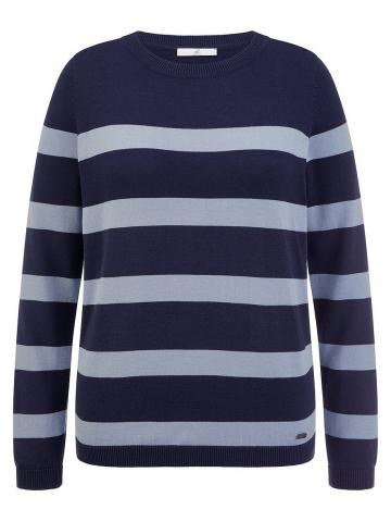 Пуловер с круглым вырезом