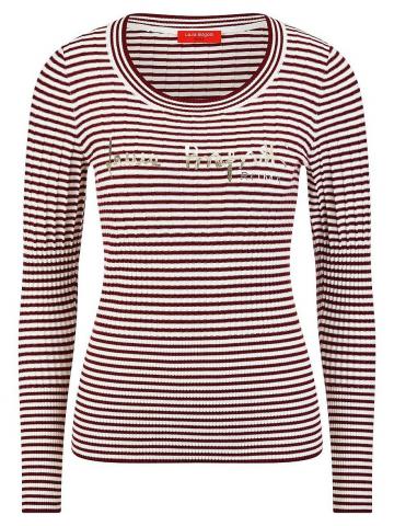 Пуловер с круглым вырезом