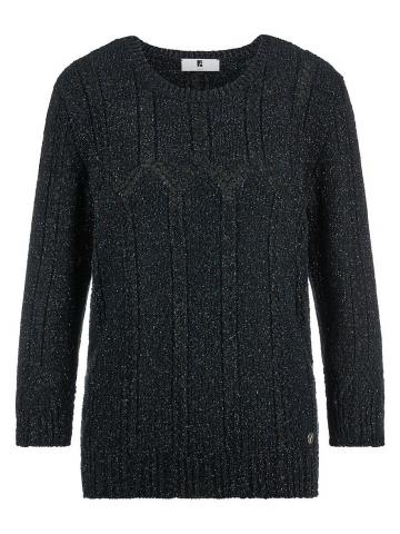 Пуловер с круглым вырезом