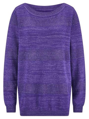 Пуловер с круглым вырезом
