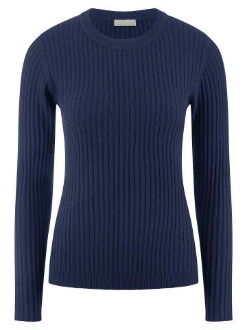 Пуловер с круглым вырезом