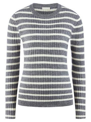 Пуловер с круглым вырезом