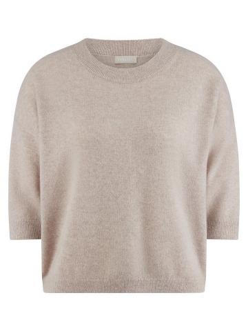 Пуловер с круглым вырезом