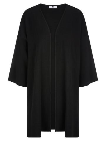 Длинная вязаная кофта