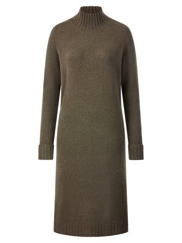 Вязаное платье