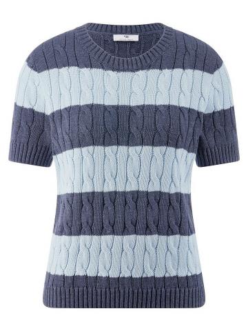 Пуловер с круглым вырезом