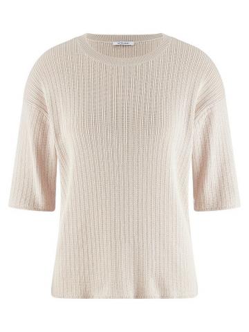 Пуловер с круглым вырезом