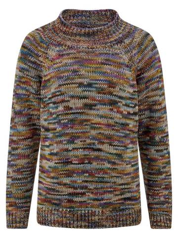 Пуловер с круглым вырезом