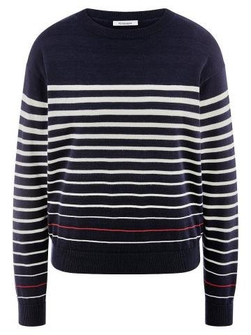 Пуловер с круглым вырезом