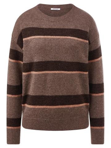 Пуловер с круглым вырезом