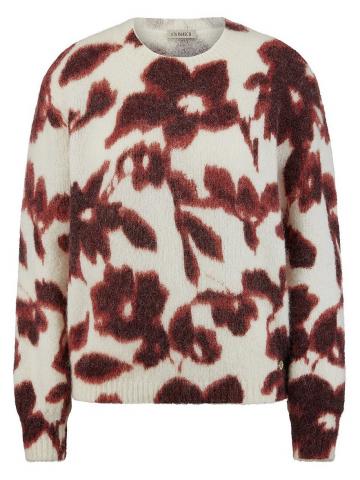 Пуловер с круглым вырезом