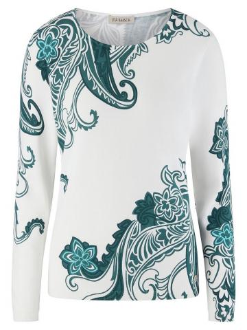 Пуловер с круглым вырезом