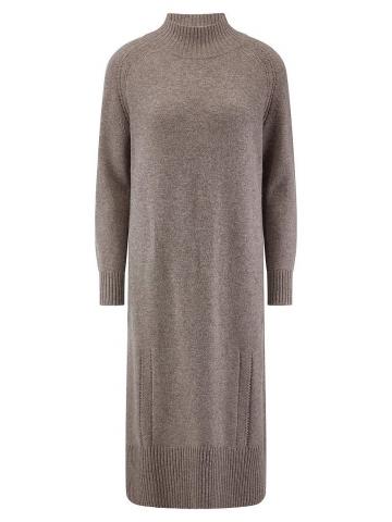 Вязаное платье