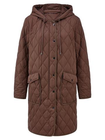 Стеганое пальто