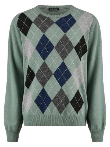 Пуловер с круглым вырезом