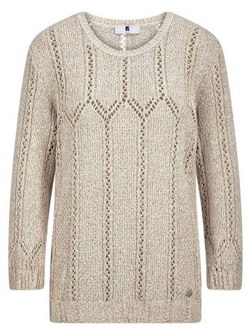 Пуловер с круглым вырезом