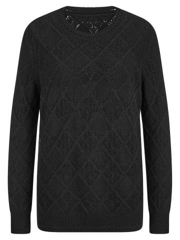 Пуловер с круглым вырезом