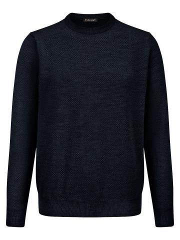 Пуловер с круглым вырезом