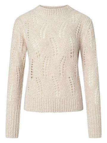 Пуловер с круглым вырезом