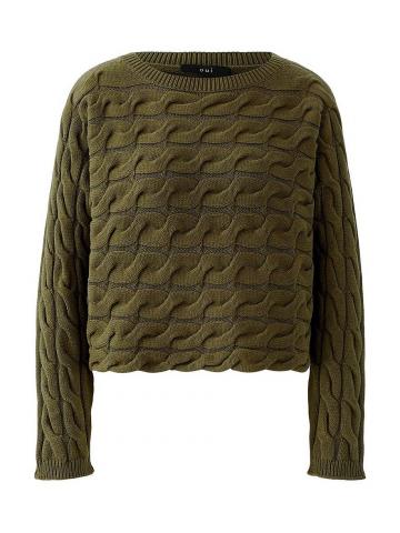 Пуловер с круглым вырезом