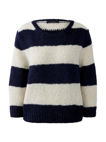 Пуловер с круглым вырезом