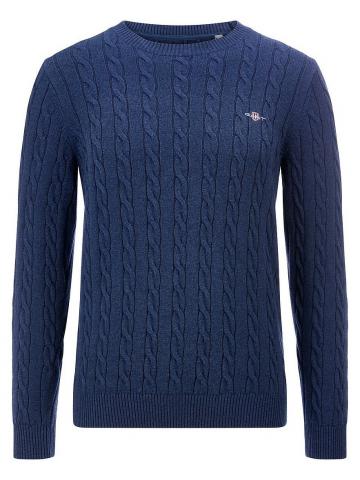 Пуловер с круглым вырезом