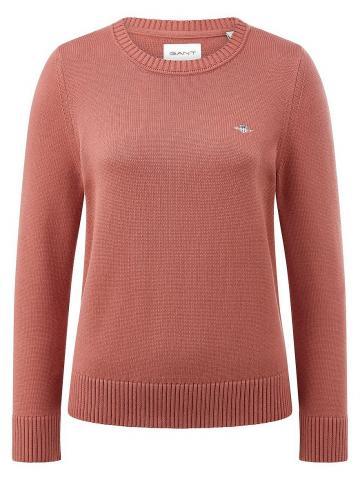 Пуловер с круглым вырезом