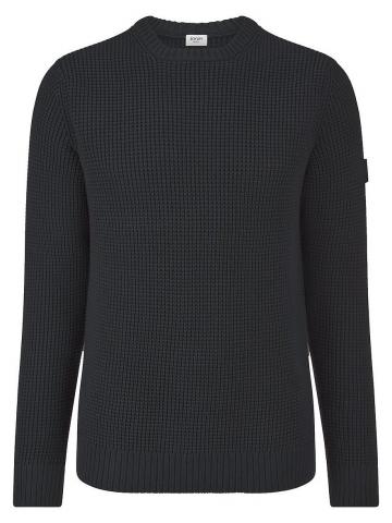 Пуловер с круглым вырезом