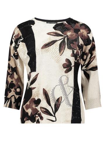 Пуловер с круглым вырезом