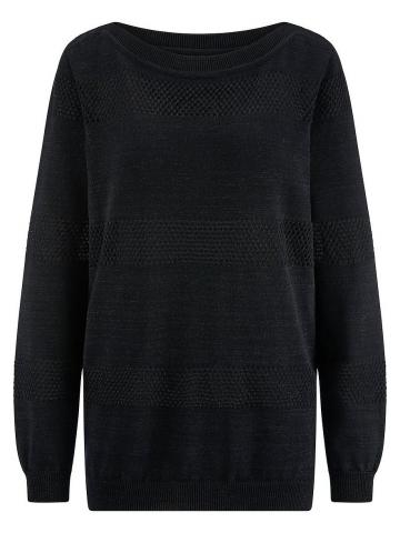 Пуловер с круглым вырезом
