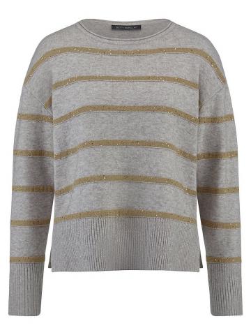 Пуловер с круглым вырезом