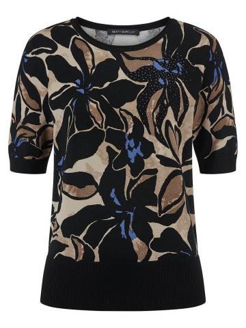 Пуловер с круглым вырезом