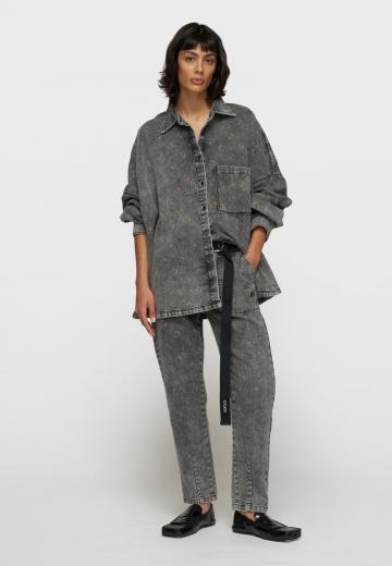 Джинсовая блузка