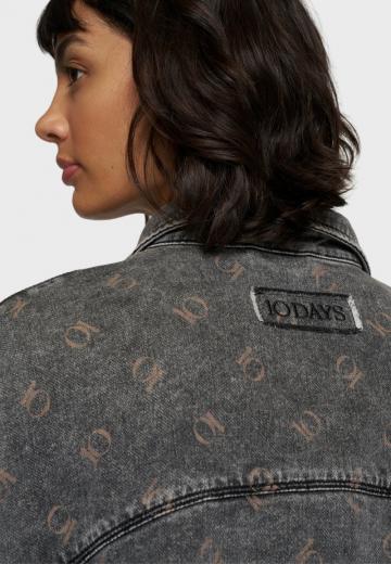 Джинсовая блузка