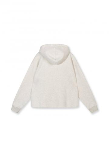 Пуловер с капюшоном