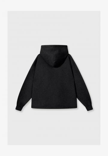 Пуловер с капюшоном